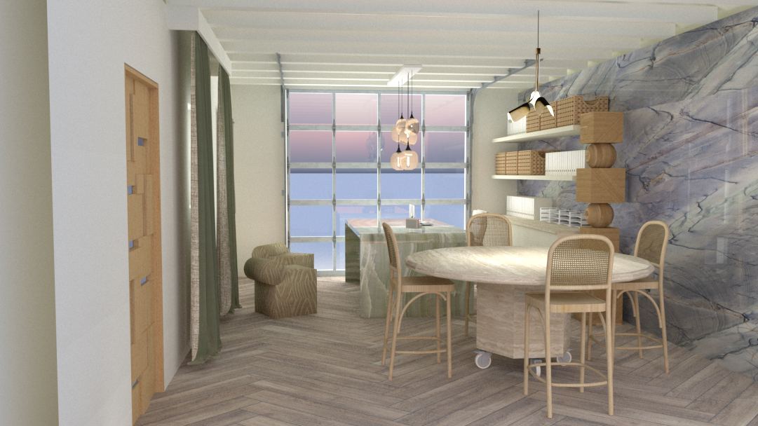 Monijah interior design project Fresh Slab