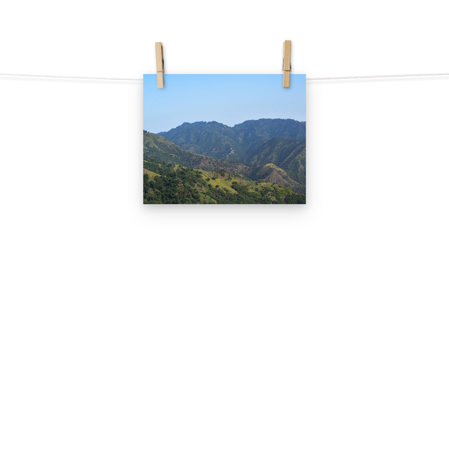 A photo overlooking the stunning hills of Irishtown, St. Andrew, Jamaica.