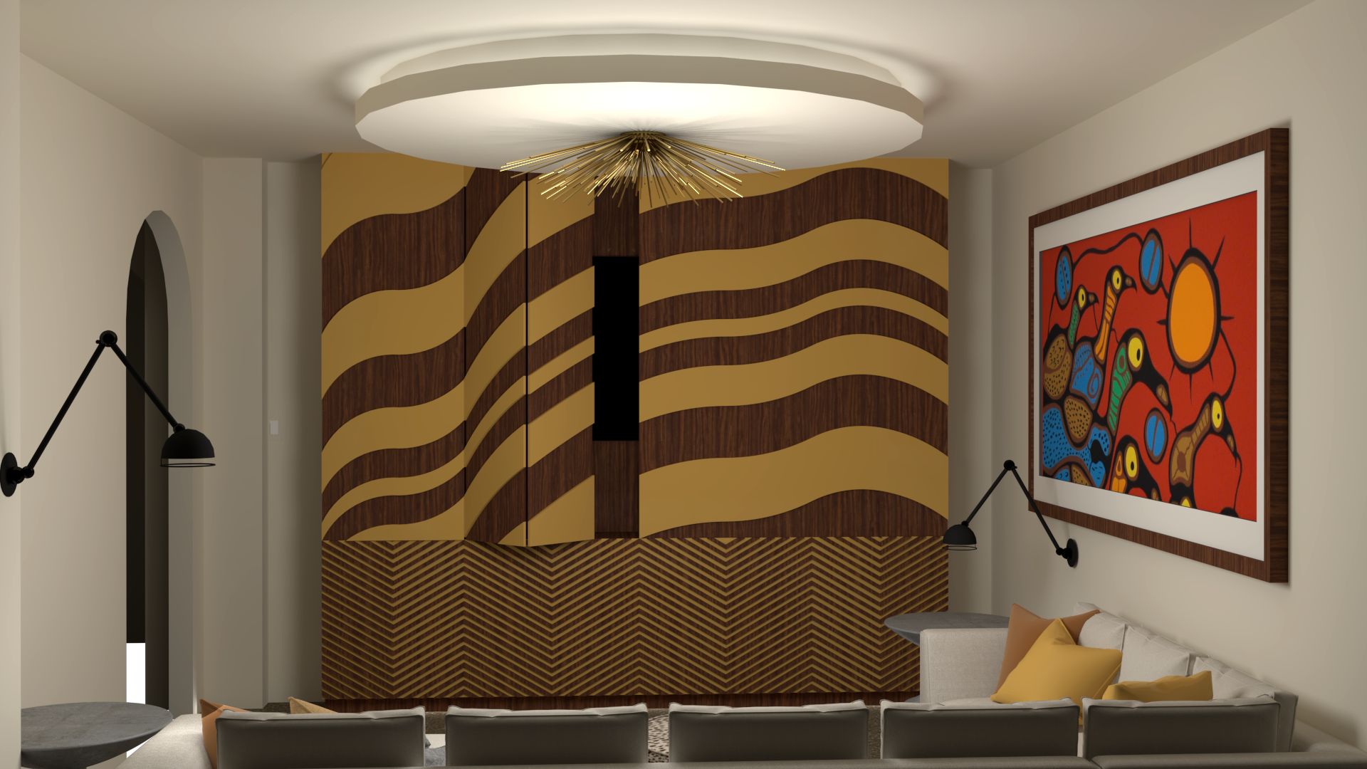 Monijah Aboriginal interior design project Wiquaq Family